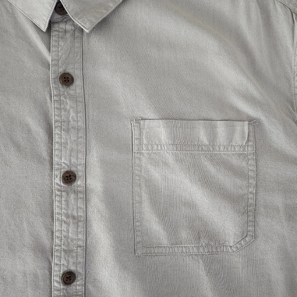 SHERPA ADVENTURE GEAR grey button down shirt XXL natural fiber casual outdoor - Picture 4 of 11